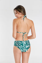 Load image into Gallery viewer, swimwear Colombia, handmade swimwear, bikini, plus size swimsuit, deluxe, swimwear unique designs, luxury swim dress, swimsuit today, fashion swimwear, swimwear for this summer, hand embroidered swimwear, summer clothes, April swimwear, beach clothes, two piece swimsuit, tankini, handmade embroidery, swimwear store, sunbathers, made in Colombia, swimsuit.
