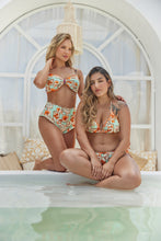 Load image into Gallery viewer, swimwear Colombia, handmade swimwear, bikini, plus size swimsuit, deluxe, swimwear unique designs, luxury swim dress, swimsuit today, fashion swimwear, swimwear for this summer, hand embroidered swimwear, summer clothes, April swimwear, beach clothes, two piece swimsuit, tankini, handmade embroidery, swimwear store, sunbathers, made in Colombia, swimsuit.
