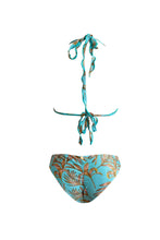 Load image into Gallery viewer, swimwear Colombia, handmade swimwear, bikini, plus size swimsuit, deluxe, swimwear unique designs, luxury swim dress, swimsuit today, fashion swimwear, swimwear for this summer, hand embroidered swimwear, summer clothes, April swimwear, beach clothes, two piece swimsuit, tankini, handmade embroidery, swimwear store, sunbathers, made in Colombia, swimsuit.
